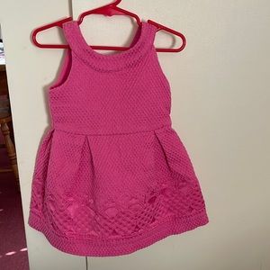 Janie and Jack pink Pineapple Dress